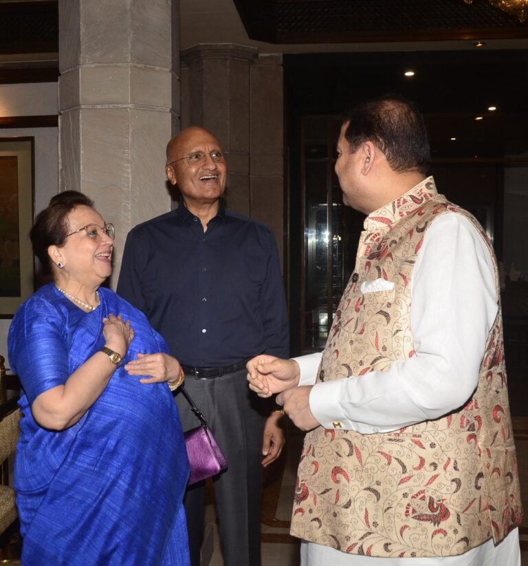 Sundeep Bhutoria with Kathy Giles-Diaz, Consul General of USA in Kolkata