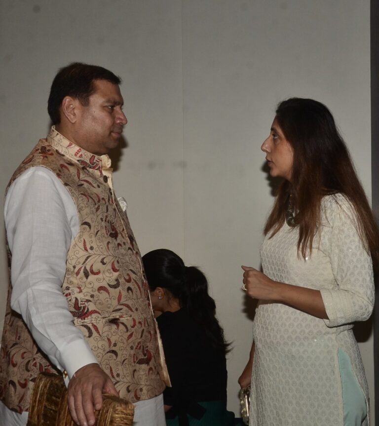 Sundeep Bhutoria with Shona Bual