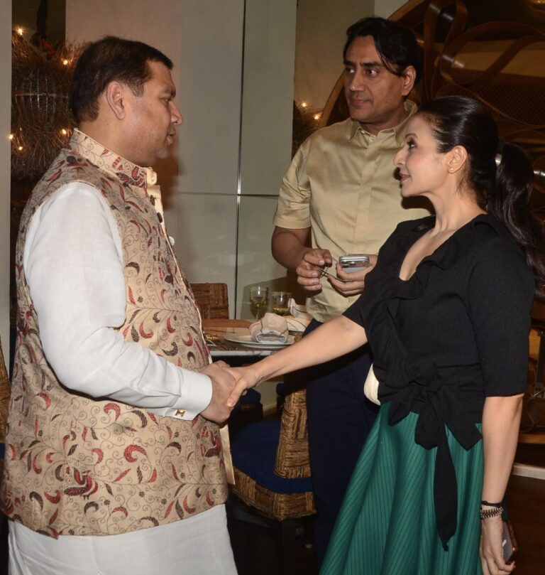 Sundeep Bhutoria with Koel Mallick and Rane Singh