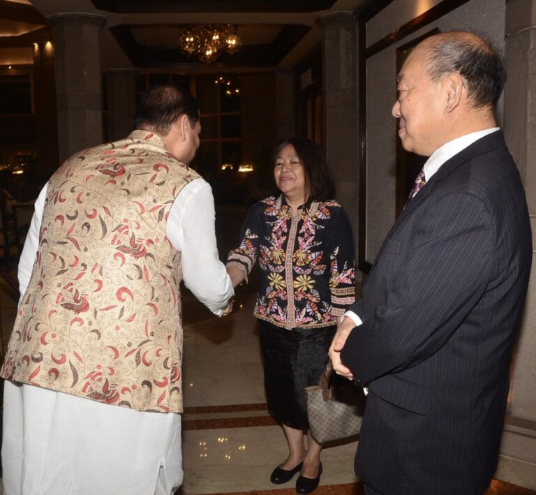 Sundeep Bhutoria with Mrs ISHIKAWA and Yoshihisa ISHIKAWA, Consul General of Japan in India