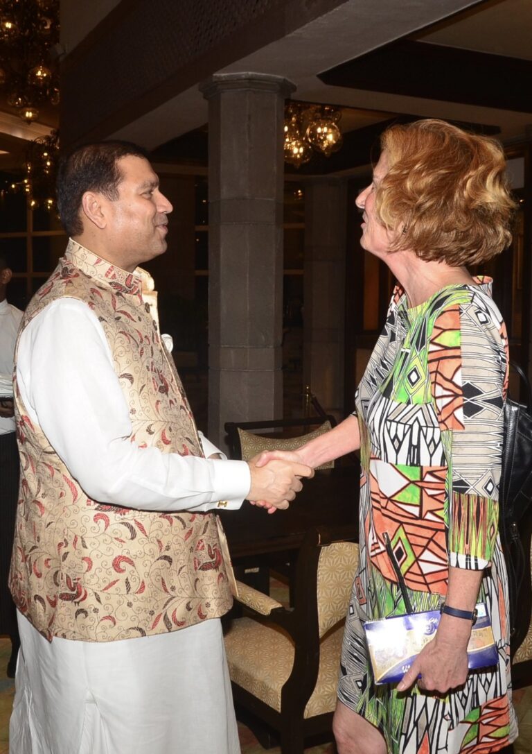 Sundeep Bhutoria with Songit Bagrodia and Shruti Bagrodia