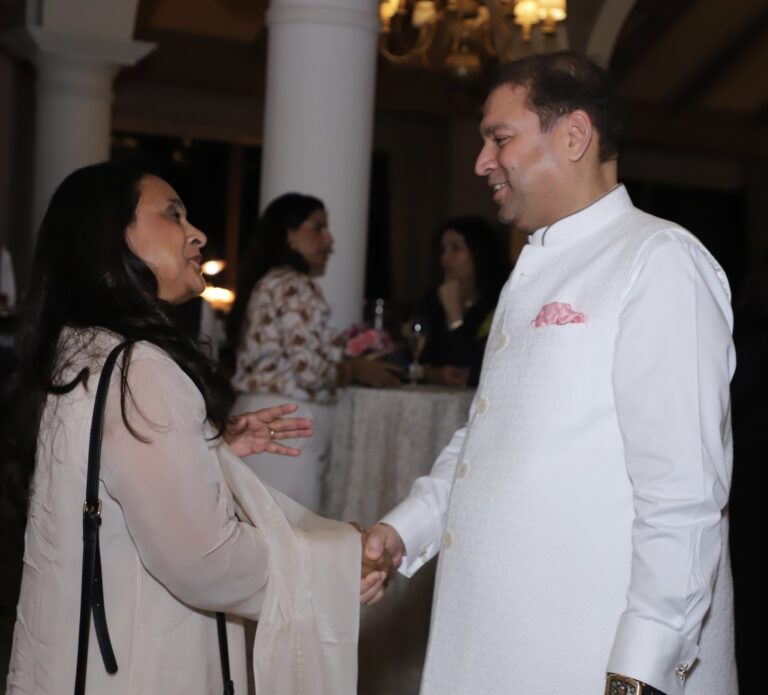 Sundeep Bhutoria with Anantmala Potdar