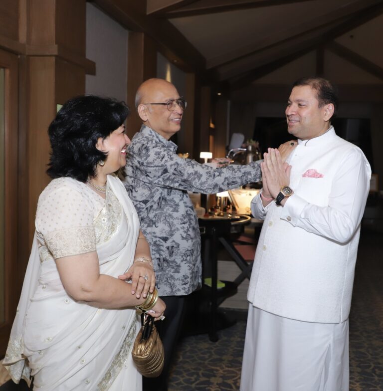 Sundeep Bhutoria with Mrs Anita Singhvi