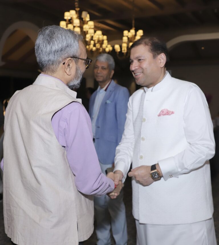 Sundeep Bhutoria with Nirmal Pathak