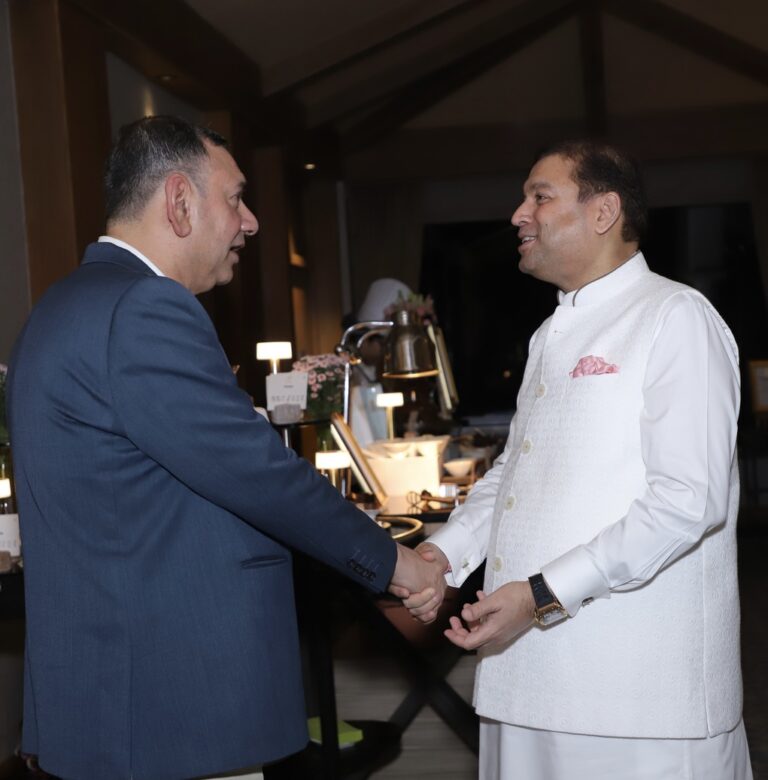 Sundeep Bhutoria with Srinjoy Chowdhury