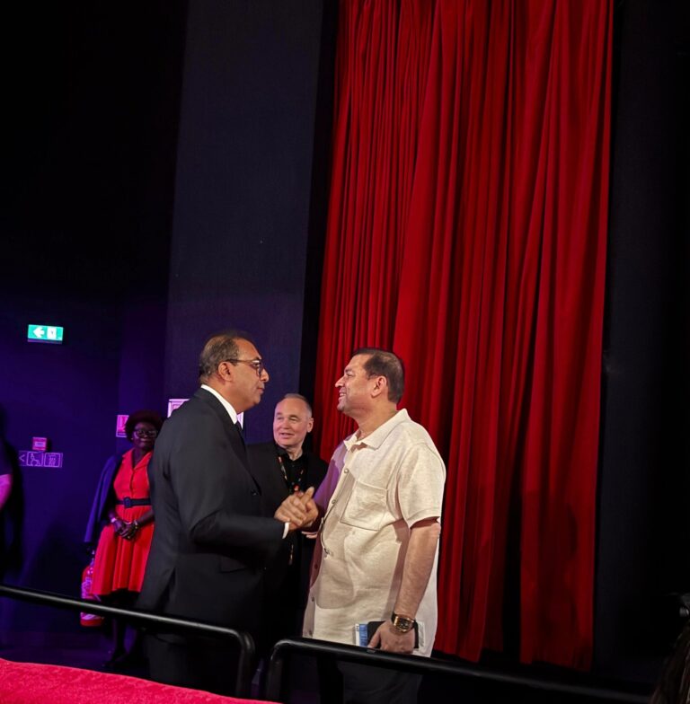 At the screening of Film Heritage Foundation’s restored version of Amma Ariyan at the Cannes Film Festival by Shivendra Singh Dungarpur