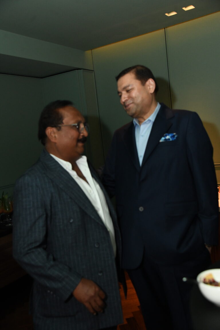 Sundeep Bhutoria with Dr Padmesh Gupta