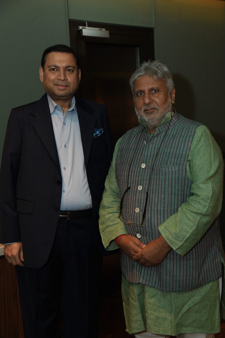 Sundeep Bhutoria with Shishir Bajoria