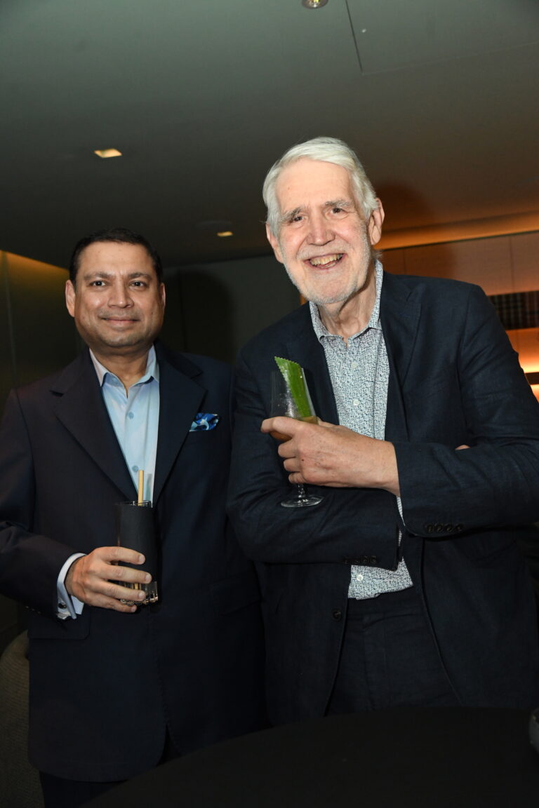 Sundeep Bhutoria with David Green