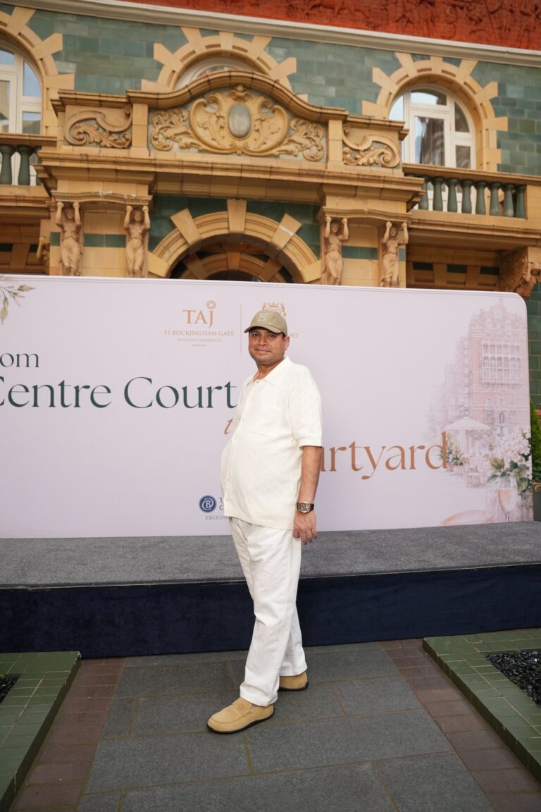 Sundeep Bhutoria at the Wimbledon party at Taj 51 Buckingham Gate