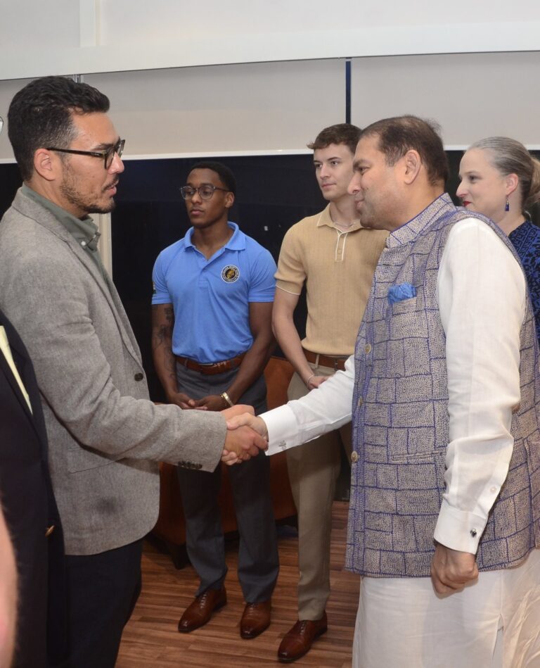 Sundeep Bhutoria with Christopher Toso