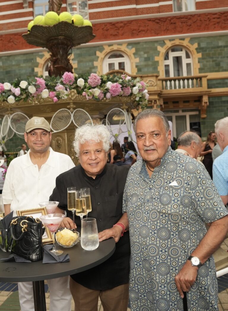 Sundeep Bhutoria with Suhel Seth and Maharaja Gaj Singh ji