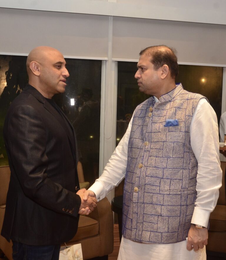 Sundeep Bhutoria with Bhaarat Dave