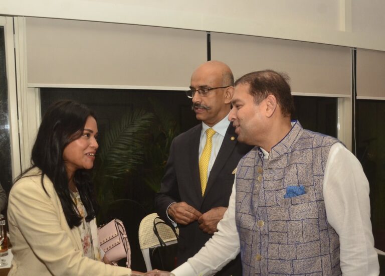 Sundeep Bhutoria with Samidha Redkar