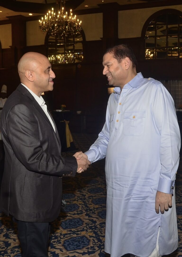 Sundeep Bhutoria with Bhaarat Dave, Deputy Head of Mission, British Deputy High Commission, East & Northeast India