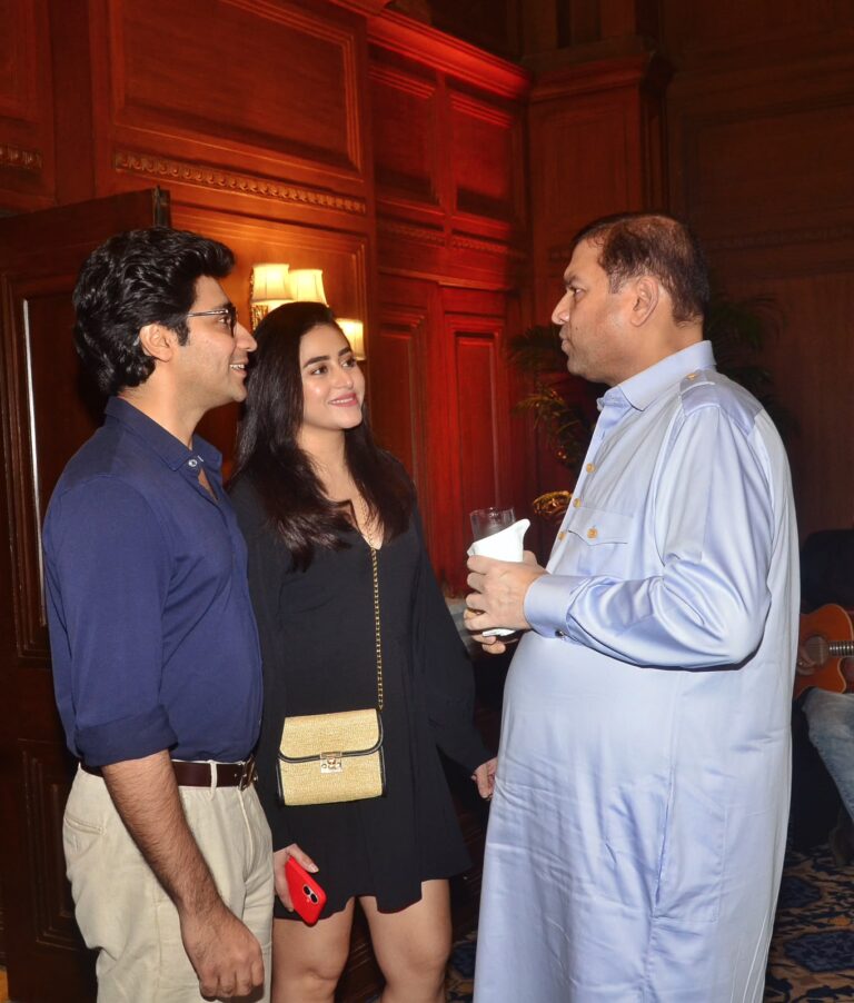 Sundeep Bhutoria with Ridhima Ghosh and Gaurav Chakrabarty