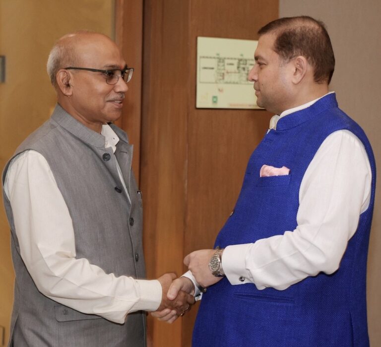 Sundeep Bhutoria with Dr Sreenivasarao