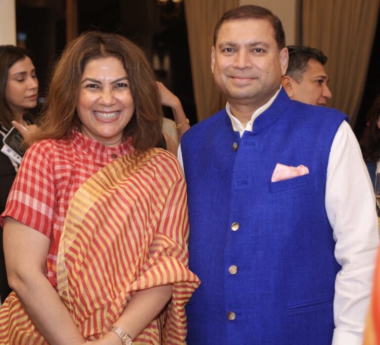 Sundeep Bhutoria with Dipali Bhasin