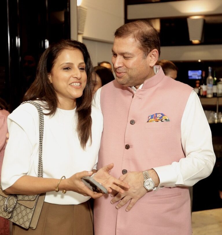Sundeep Bhutoria with Richa Bafna
