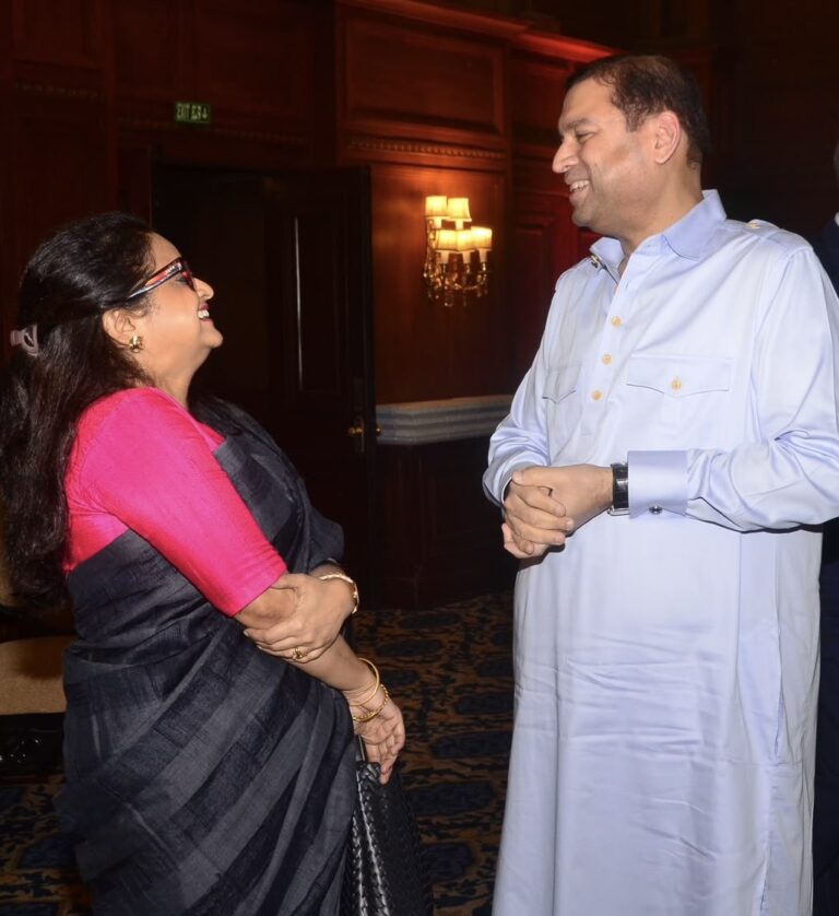 Sundeep Bhutoria with Chandrima Pal