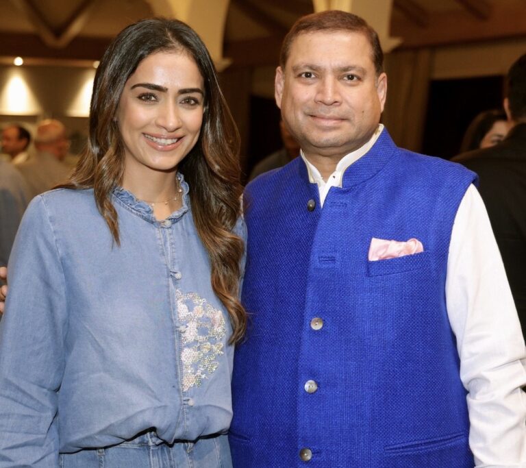 Sundeep Bhutoria with Vinti Kathuria