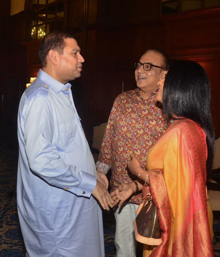 Sundeep Bhutoria with Shukla and Arindam Sil